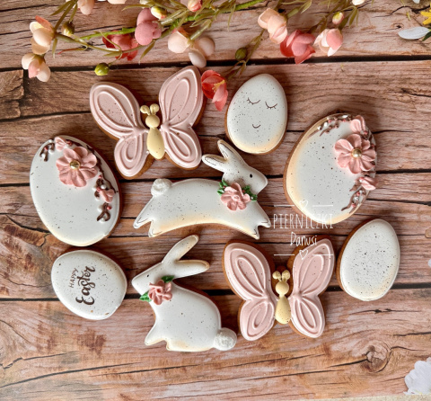 Mix pastelowych pierniczków (9szt.)